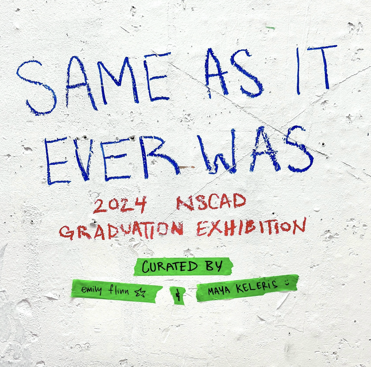 2024 Grad Exhibition promo