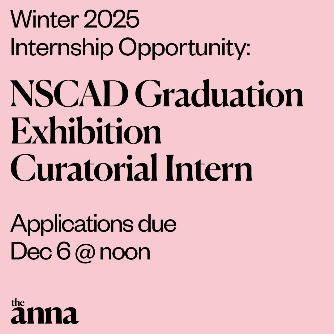 Winter 2025 Internship Opportunity Graduation Exhibition Curatorial